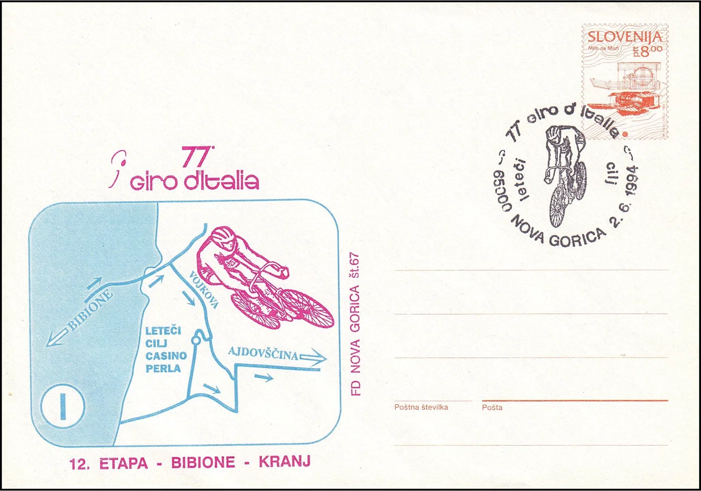 77. GIRO D'ITALIA - LETEČI CILJ 12. ETAPE
